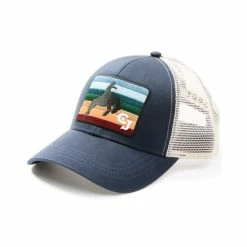 Flash Sale 🛒 Cody James Men's Serape Bullrider Color Patch Mesh-Back Ball Cap Blue 🥰