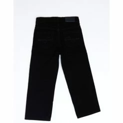 Discount 🥰 Cody James Little Boys' Night Rider Mid-Rise Rigid Relaxed Bootcut 👖 Jeans - Sizes 4-8 Black 😀
