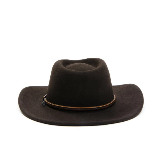 Budget ๐ฅ Cody James Men's Brown Wool Felt Western Hat ๐ - Image 3