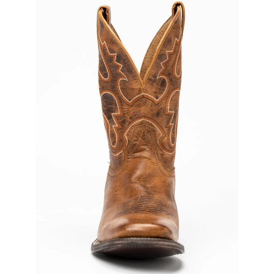 Budget ๐ Cody James Men's Tan Western ๐ฅพ Boots - Square Toe โค๏ธ - Image 4