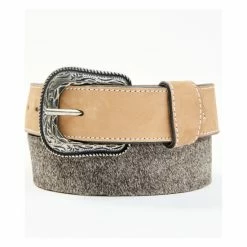 Flash Sale ๐คฉ Cody James Men's 2-Tone Hair-On Billet Western Belt Black/tan โ๏ธ