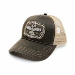 Cheapest โค๏ธ Cody James Men's Freedom Eagle Embroidered Mesh-Back Ball Cap Brown ๐ฅ