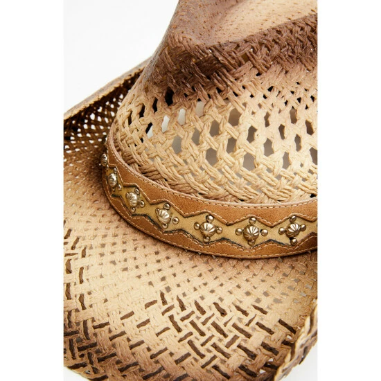 Budget ๐ Cody James Men's Tea-O Yesenia Straw Western Hat Natural ๐ - Image 2