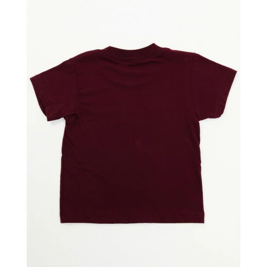 Wholesale 🔥 Cody James Toddler-Boys' Desert Skull Head Logo Graphic T-Shirt Maroon 🔔 - Image 3