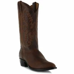 New 😉 Cody James Men's Classic Brown Western 🥾 Boots - Medium Toe 🛒