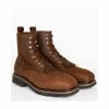 Hot Sale 🌟 Cody James Men's 8" Lace Up Kiltie Work 🥾 Boots - Composite Toe Brown 😀