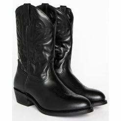 Best Sale 👍 Cody James Men's Classic Black Western 🥾 Boots - Medium Toe 🥰