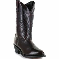 Outlet 🛒 Cody James Men's Black Cherry Western 🥾 Boots - Medium Toe ⌛