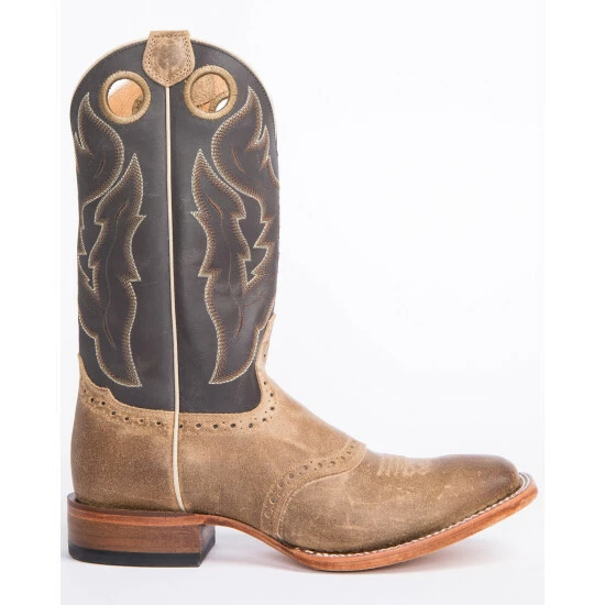Discount โ๏ธ Cody James Men's Tan Roughout Western ๐ฅพ Boots - Broad Square Toe โ๏ธ - Image 2