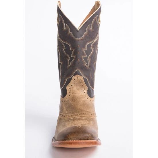 Discount โ๏ธ Cody James Men's Tan Roughout Western ๐ฅพ Boots - Broad Square Toe โ๏ธ - Image 4