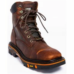Best deal 🌟 Cody James Men's 8" Decimator Work 🥾 Boots - Soft Toe Brown 🎁