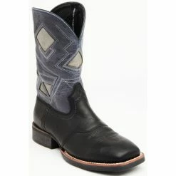Top 10 ๐ Cody James Men's Durance Black Western ๐ฅพ Boots - Wide Square Toe Black/blue ๐