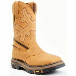 Best Pirce ⭐ Cody James Men's Decimator ASE7 Western Work 🥾 Boots - Soft Toe Brown 😍