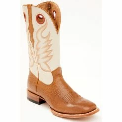 Best deal 🌟 Cody James Men's Union Bone Western 🥾 Boots - Wide Square Toe Cream 😀