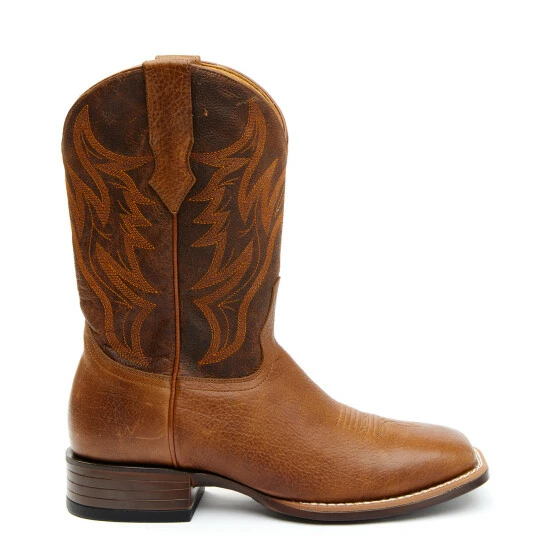Best Pirce ๐ Cody James Men's Hoverfly Western ๐ฅพ Boots - Broad Square Toe Brown ๐ - Image 2