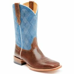 Buy 👍 Cody James Men's Shasta Western 🥾 Boots - Broad Square Toe Blue ✔️