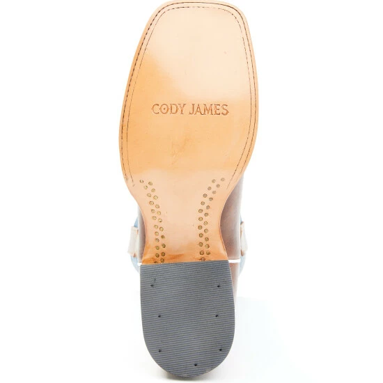 Buy ๐ Cody James Men's Shasta Western ๐ฅพ Boots - Broad Square Toe Blue โ๏ธ - Image 7