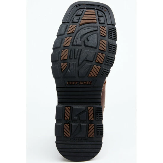 Coupon ๐ Cody James Men's 10" Disruptor Western Work ๐ฅพ Boots - Soft Toe Brown ๐ - Image 7