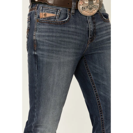 Best reviews of 👏 Cody James Core Men's Yuma Medium Wash Stretch Performance Slim Bootcut 👖 Jeans Blue ❤️ - Image 2