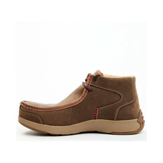Deals ๐ Cody James Men's Wallabee Moc Toe Work ๐ Shoes - Composite Toe Brown ๐ - Image 3