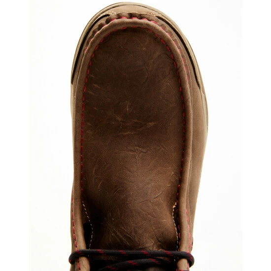 Deals ๐ Cody James Men's Wallabee Moc Toe Work ๐ Shoes - Composite Toe Brown ๐ - Image 6