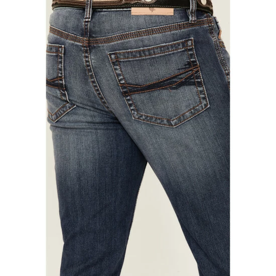 Best reviews of 👏 Cody James Core Men's Yuma Medium Wash Stretch Performance Slim Bootcut 👖 Jeans Blue ❤️ - Image 4