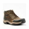 Flash Sale 🎁 Cody James Men's Endurance Tyche Corral Lace-Up WP Soft Work Hiking 🥾 Boots Chocolate 🎁