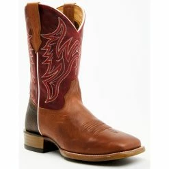 Wholesale ❤️ Cody James Men's Hoverfly Western Performance 🥾 Boots - Broad Square Toe Red/brown 😍