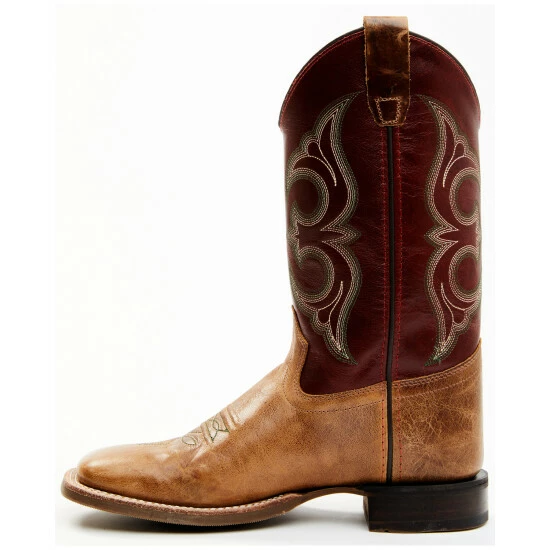 Outlet ๐งจ Cody James Boys' Tonal Western ๐ฅพ Boots - Broad Square Toe Brown ๐ - Image 3