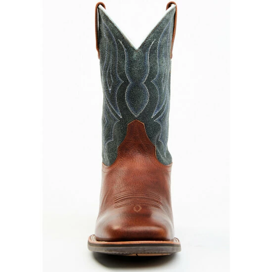 Best deal ๐ Cody James Men's Xtreme Xero Gravity Western Performance ๐ฅพ Boots - Broad Square Toe Brown/blue ๐งจ - Image 4