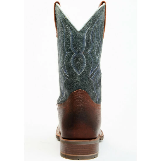 Best deal ๐ Cody James Men's Xtreme Xero Gravity Western Performance ๐ฅพ Boots - Broad Square Toe Brown/blue ๐งจ - Image 5