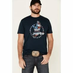 Wholesale ๐ฏ Cody James Men's Navy Star Grab Eagle Graphic Short Sleeve T-Shirt โ
