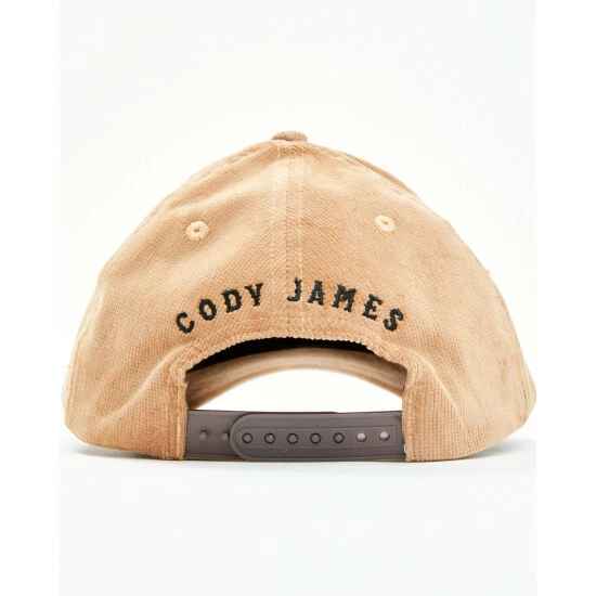 Flash Sale ๐ Cody James Men's Tan Corduroy True American Patch Solid-Back Ball Cap ๐ - Image 3