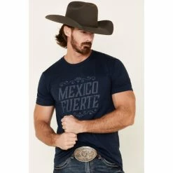 Hot Sale ๐ Cody James Men's Navy Mexico Fuerte Graphic T-Shirt โ๏ธ
