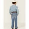 Wholesale 🌟 Cody James Little Boys' Buck Medium Wash Slim Bootcut Stretch 👖 Jeans - Sizes 4-8 For Youth Boy Blue 🎉