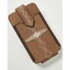 Flash Sale ⭐ Cody James Men's Southwestern Rodeo Cell Phone Wallet Brown 🎉