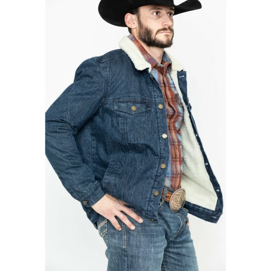 Deals ๐ Cody James Men's Grand Teton Denim Jacket Indigo ๐ - Image 5