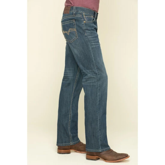 Promo ๐ Cody James Men's Mid-Tier Rigid Relaxed Bootcut ๐ Jeans Blue ๐ - Image 3