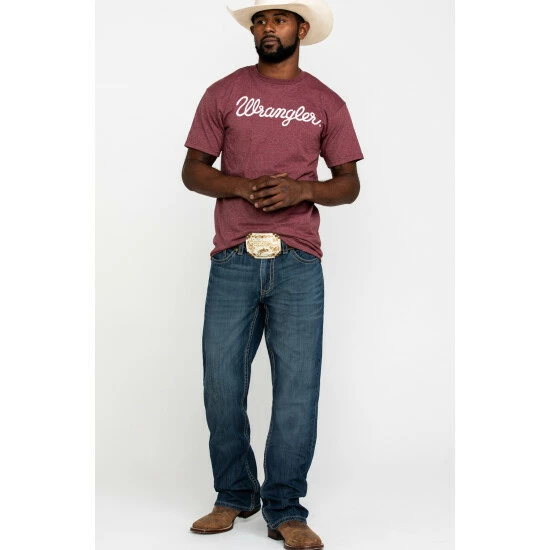 Promo ๐ Cody James Men's Mid-Tier Rigid Relaxed Bootcut ๐ Jeans Blue ๐ - Image 6