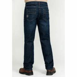 Best Sale ⌛ Cody James Men's FR Millikin Slim Straight Work 👖 Jeans Indigo 🤩