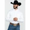 Best deal 🧨 Cody James Core Men's White Solid Long Sleeve Western 👕 Shirt 🥰