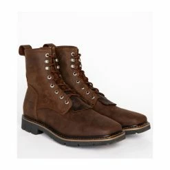 Budget ๐ Cody James Men's Lace Up Kiltie Work ๐ฅพ Boots - Soft Square Toe Brown ๐