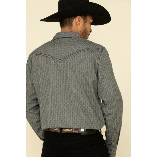 Cheapest ๐งจ Cody James Men's Gallop All-Over Floral Print Long Sleeve Western ๐ Shirt - Big Grey ๐ - Image 2