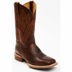 Deals ⌛ Cody James Men's Xtreme Xero Gravity Heritage Western Performance 🥾 Boots - Broad Square Toe Brown 🔥
