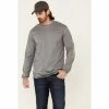 Hot Sale 💯 Cody James Men's Light Grey FR Logo Long Sleeve Work T-Shirt ⌛