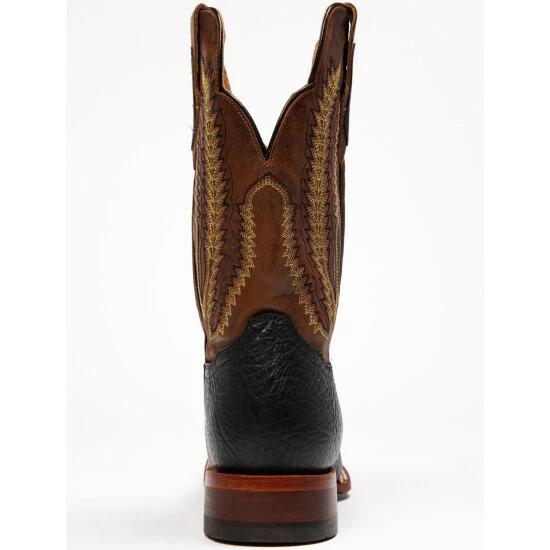 Coupon 😍 Cody James Men's Brown Buck Western 🥾 Boots - Broad Square Toe Black/brown 😉 - Image 5