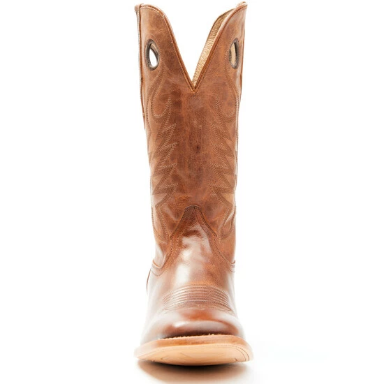 Cheap 👏 Cody James Men's Vintage Rust Union Leather Western Boot - Broad Square Toe Tan 🎉 - Image 4