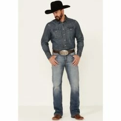 Budget 🧨 Cody James Core Men's Silver Spur Medium Wash Performance Stretch Slim Bootcut 👖 Jeans Blue 😍
