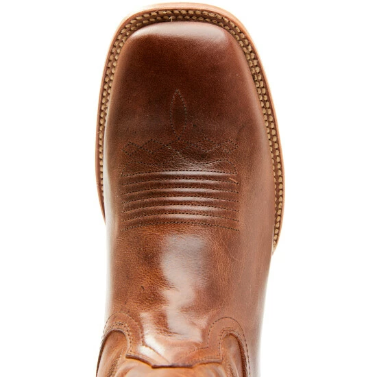 Cheap 👏 Cody James Men's Vintage Rust Union Leather Western Boot - Broad Square Toe Tan 🎉 - Image 6