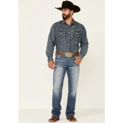 Wholesale ✔️ Cody James Men's Finley Light Wash Stackable Stretch Regular Straight 👖 Jeans Blue ✔️